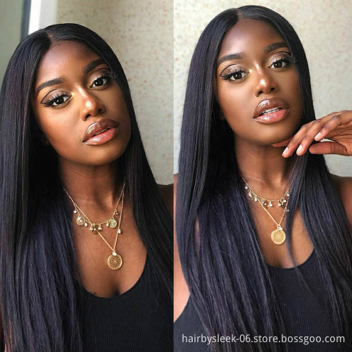 Rebecca fashion 38 inches Wholesale price synthetic wigs female 613 color Super straight long synthetic hair wigs for women